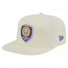 Men's New Era Cream 2025 Kickoff Snapback Golfer Hat
