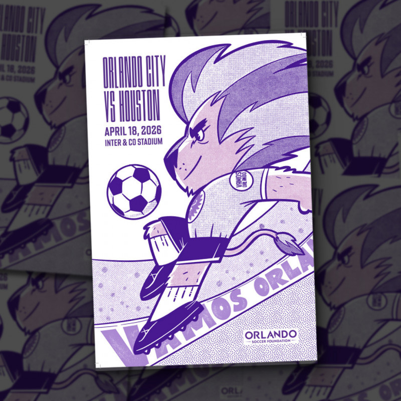 ORC Orlando City GameDay Poster 4.18
