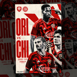 ORC Orlando City Gameday Poster 8.19